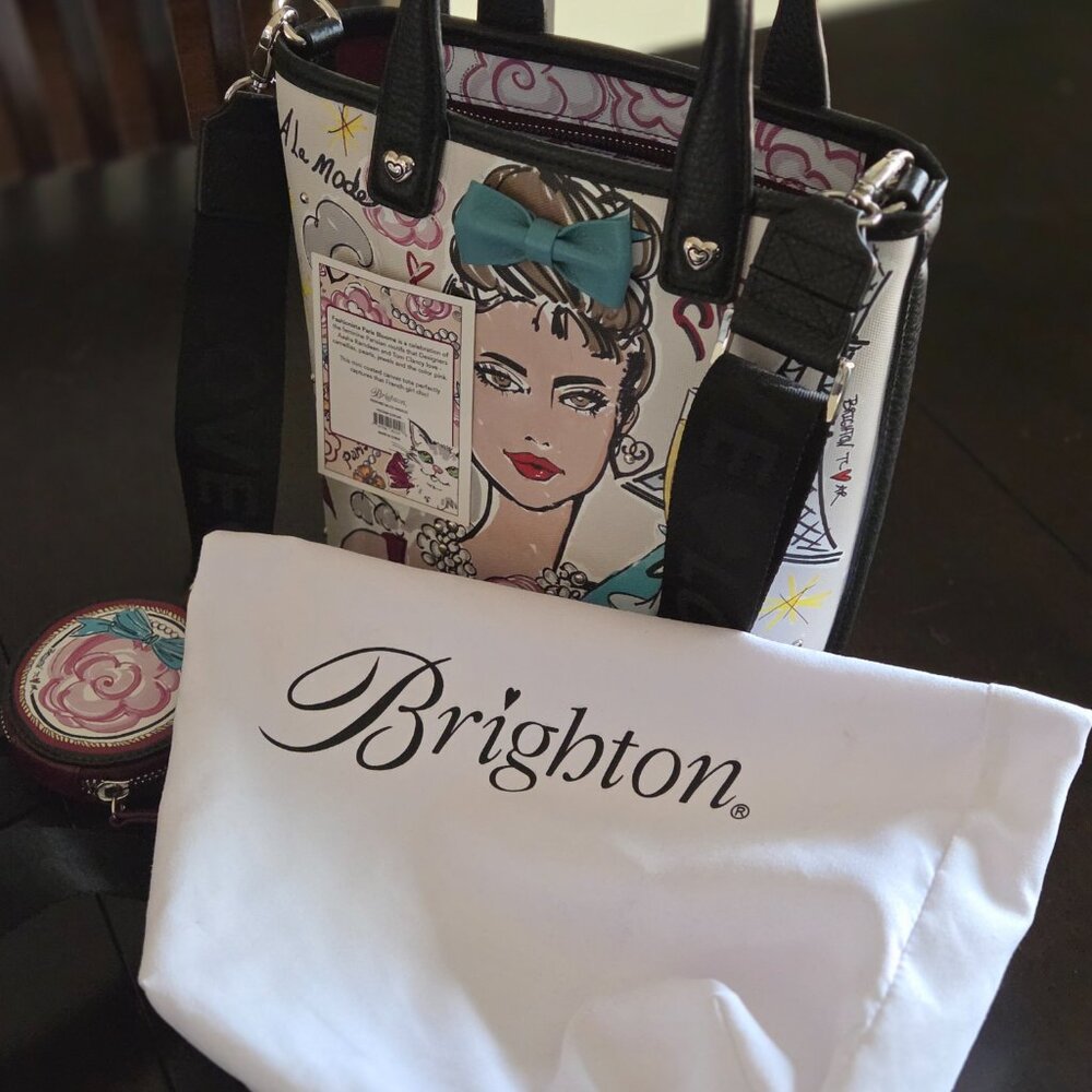 Brighton Paris Blooms Mini Tote - Picture 7 of 11